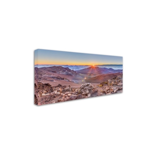 Pierre Leclerc 'Haleakala Sunrise' Canvas Art,24x47